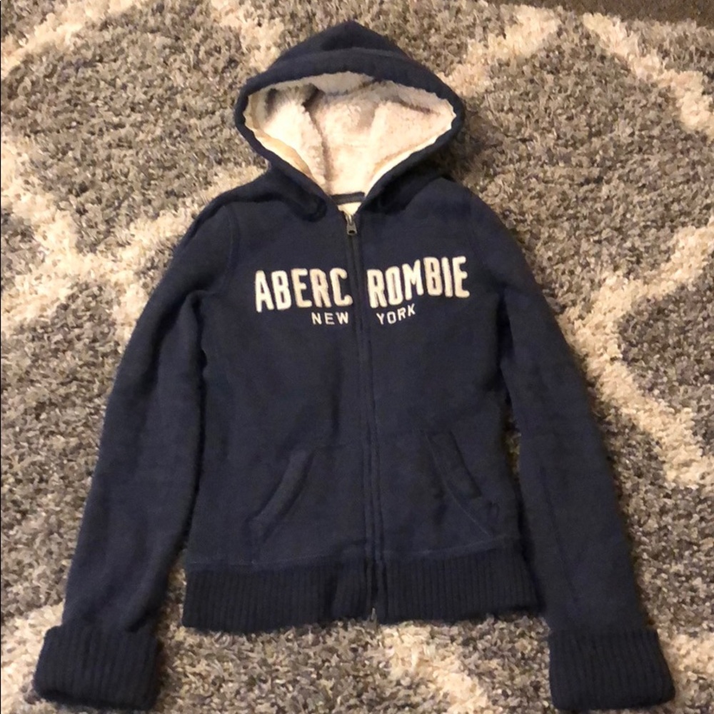 Abercrombie Fur Lined Hoodie